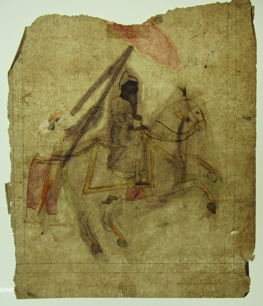 Portrait of Maharaja ranjit Singh, RV-3025-80, second half of 19th century.