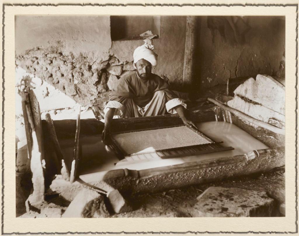 William Raitt, paper maker, Kashmir, 1917. 